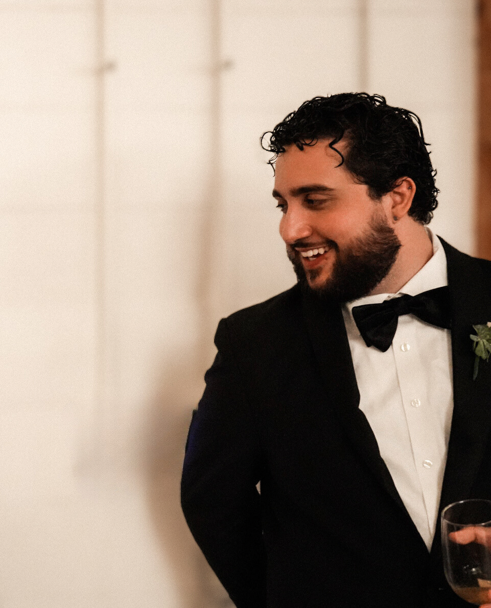 Aaron Alba in a candid portrait